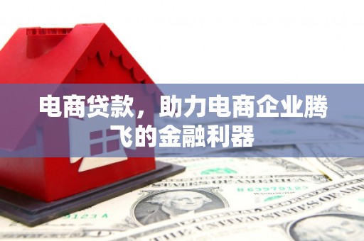 台州电商贷款，助力电商企业腾飞的金融利器