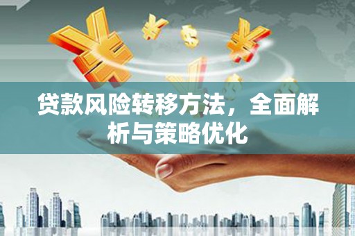台州贷款风险转移方法，全面解析与策略优化