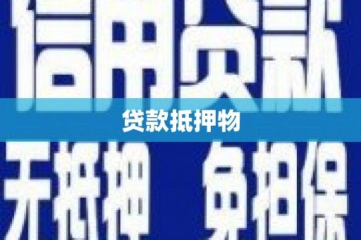 台州贷款抵押物