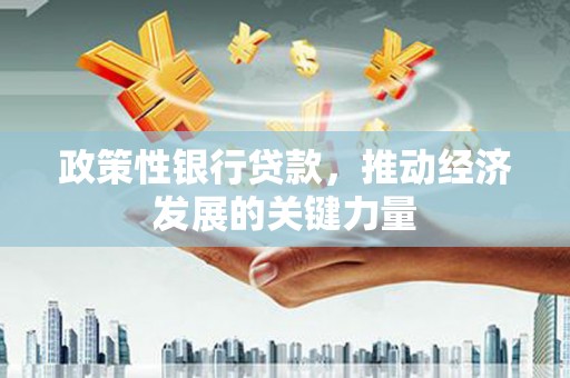 台州政策性银行贷款，推动经济发展的关键力量