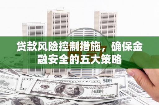 台州贷款风险控制措施，确保金融安全的五大策略