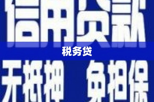 台州税务贷
