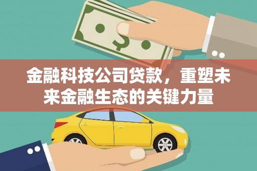 台州金融科技公司贷款，重塑未来金融生态的关键力量