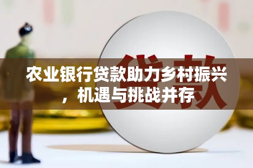 台州农业银行贷款助力乡村振兴，机遇与挑战并存