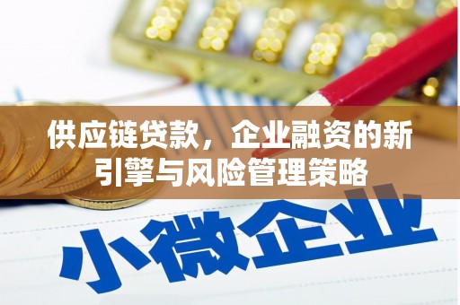 台州供应链贷款，企业融资的新引擎与风险管理策略