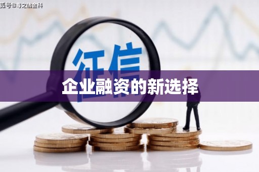 台州企业融资的新选择