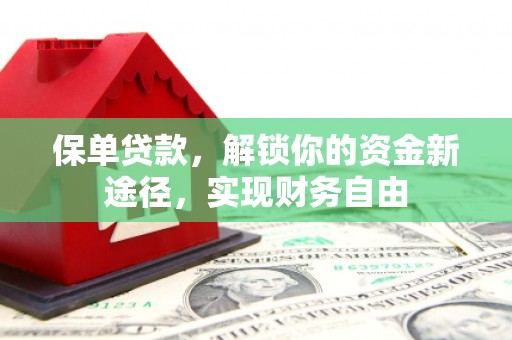 台州保单贷款，解锁你的资金新途径，实现财务自由