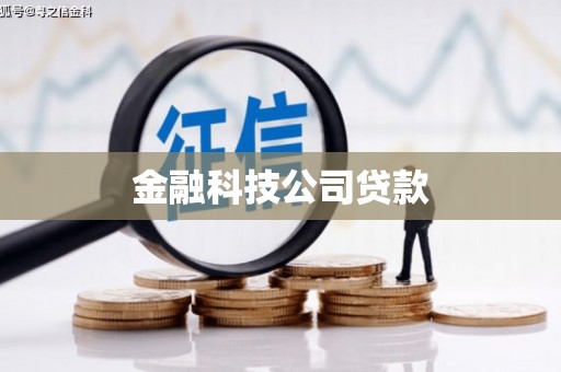 台州金融科技公司贷款