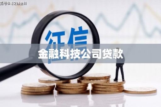 台州金融科技公司贷款
