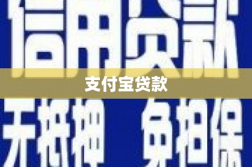 台州支付宝贷款