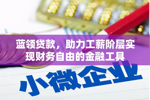 台州蓝领贷款，助力工薪阶层实现财务自由的金融工具
