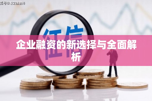 台州企业融资的新选择与全面解析